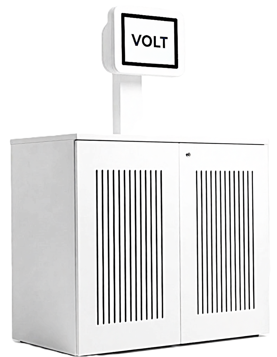 Station VOLT. Pro — distributeur haut débit avec écran tactile